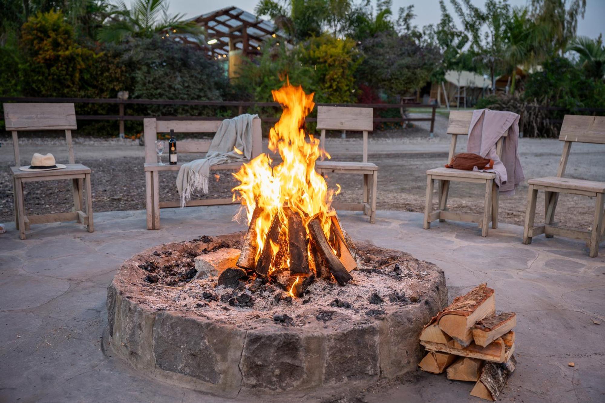 Hotel Layla Glamping Nir David Exterior foto